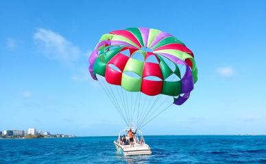 Parasailing en San Andrés