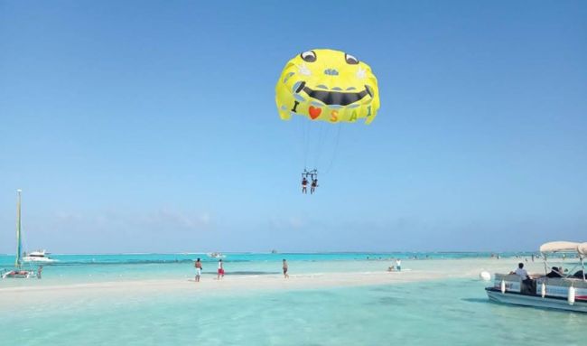 Cuánto vale el parasail en San Andrés